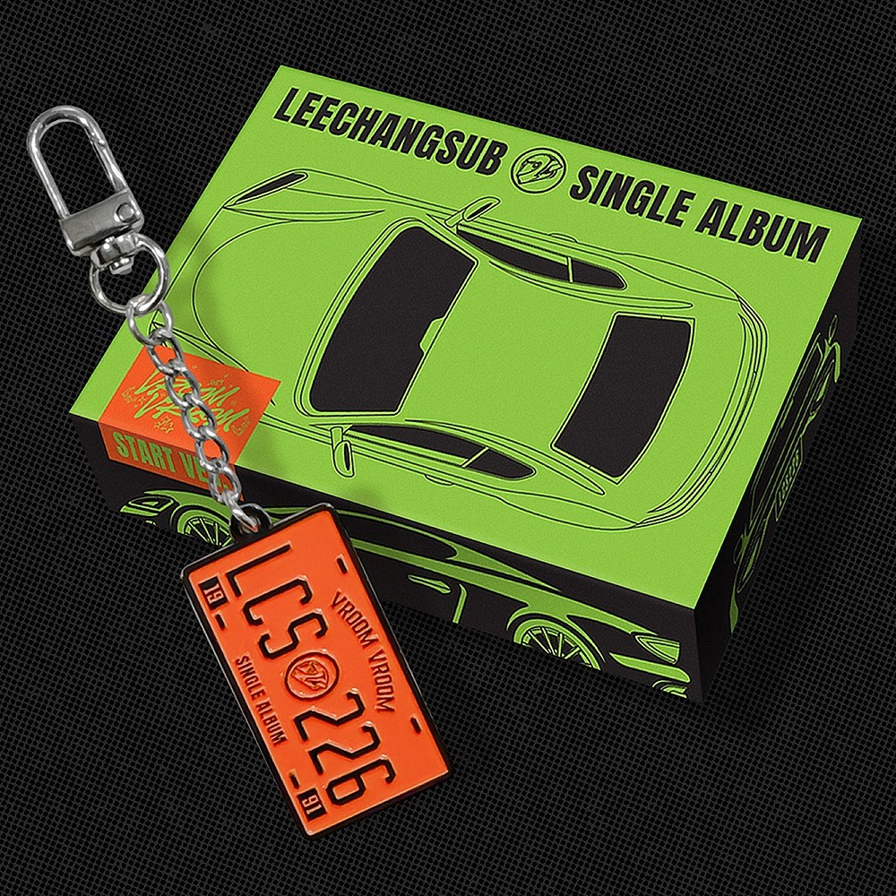 LEE CHANGSUB [VROOM VROOM] 1st Single Album START(META) Ver/Key-Ring+3 Card+GIFT