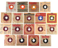 Record Lot 18 Vinyl 45s McGuire Lennon Sisters Gale Storm Della Reese 1950s picture