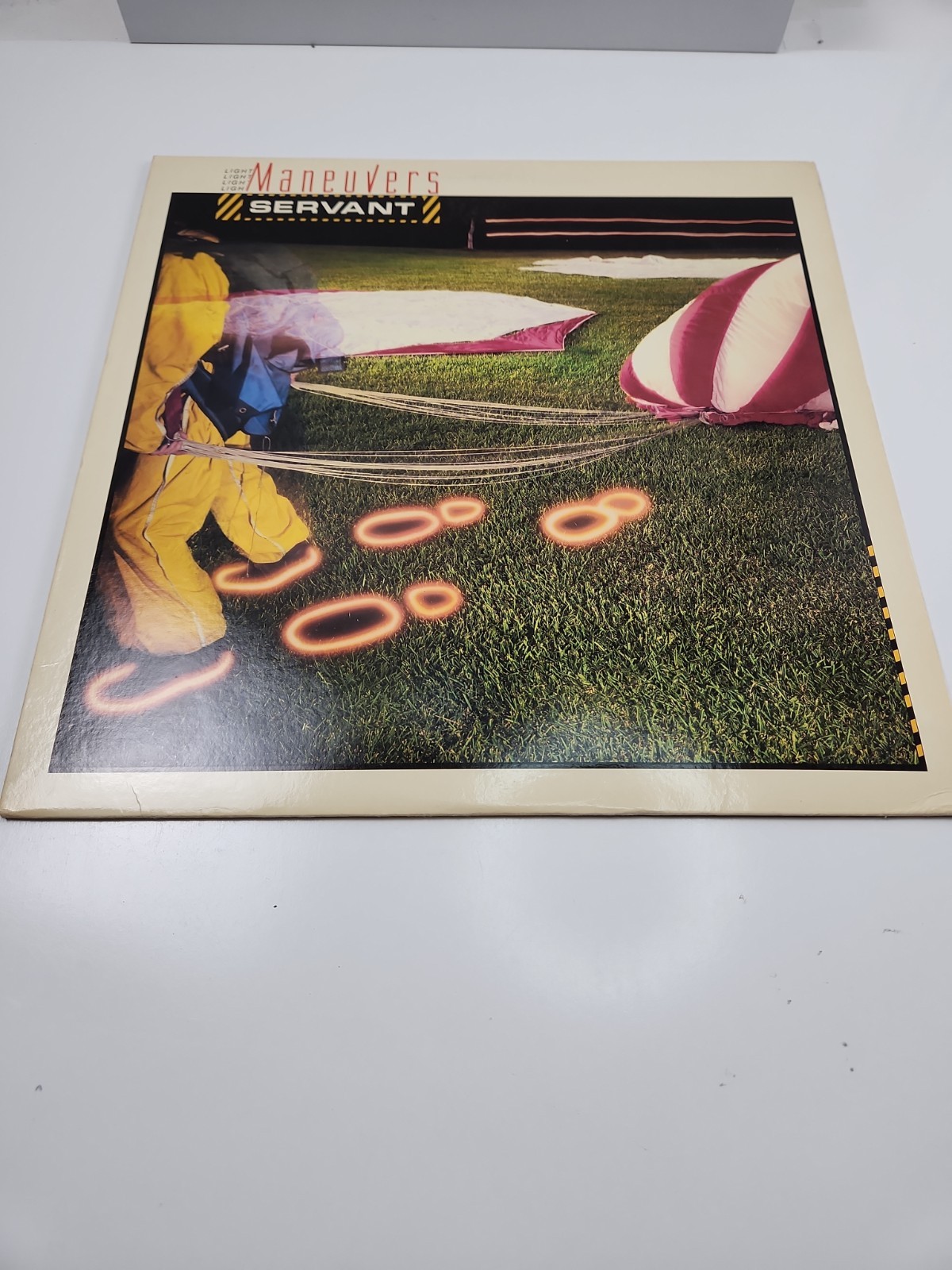 SERVANT – Light Maneuvers LP – 1984 Myrrh Christian, Pop Rock –OG Inner–EX Vinyl