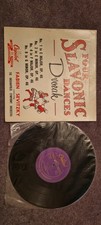 Dvorak Four Slavonic Dances Fabien Sevitzky Capitol CLC-004 10” Australian LP picture