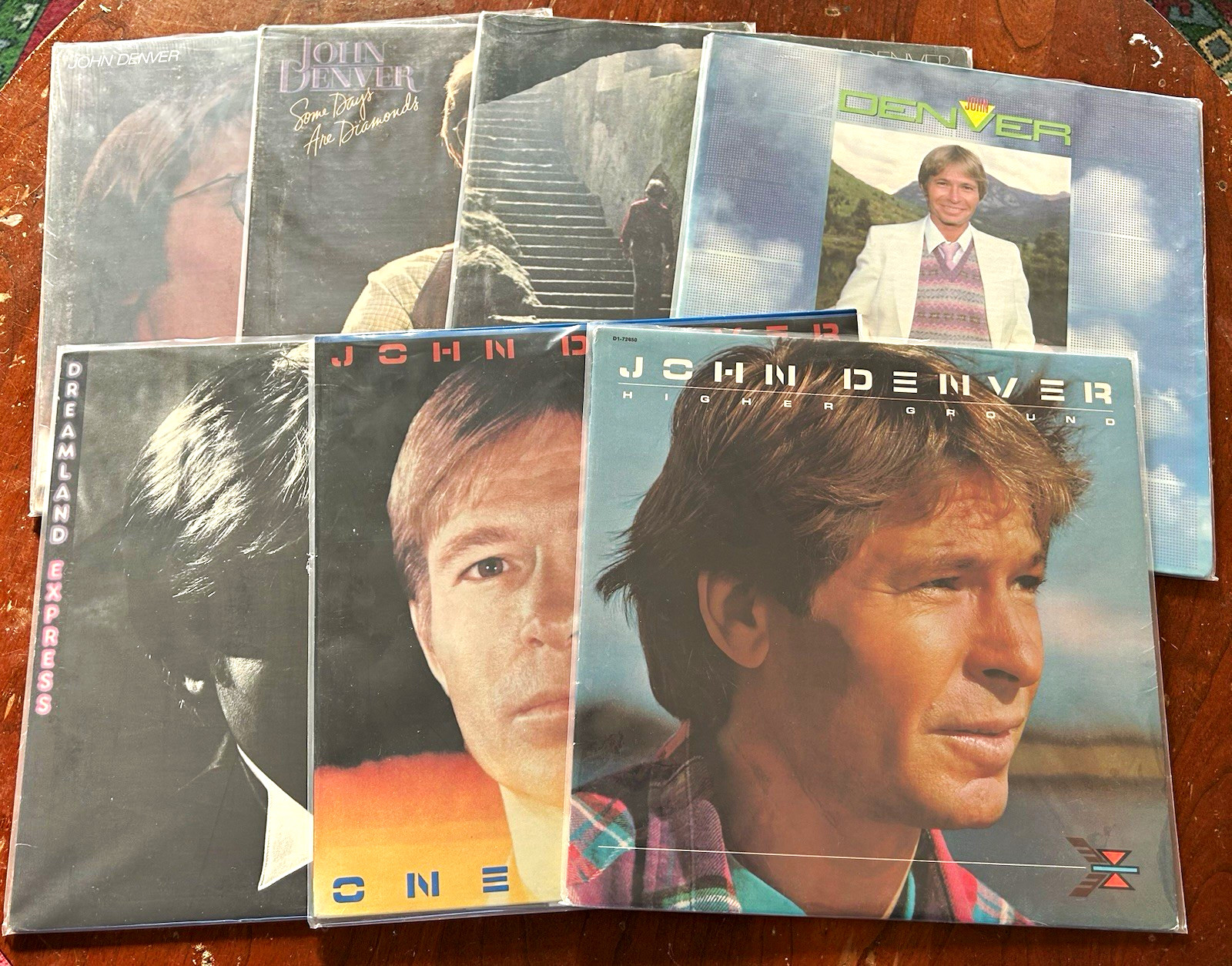 John Denver LP Album Lot - 1980-1988