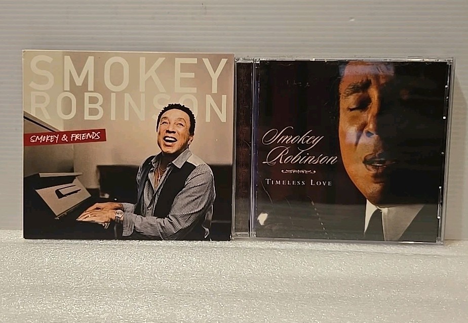 Smokey Robinson - 2 CD Lot: Timeless Love & Smokey & Friends 