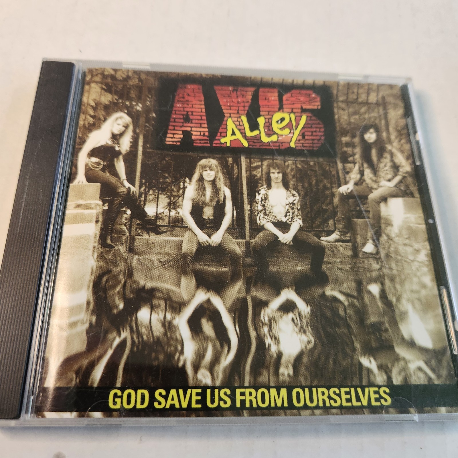 Mega Rare AXIS Alley God Save Us From Ourselves J-Bird Records CD VG+