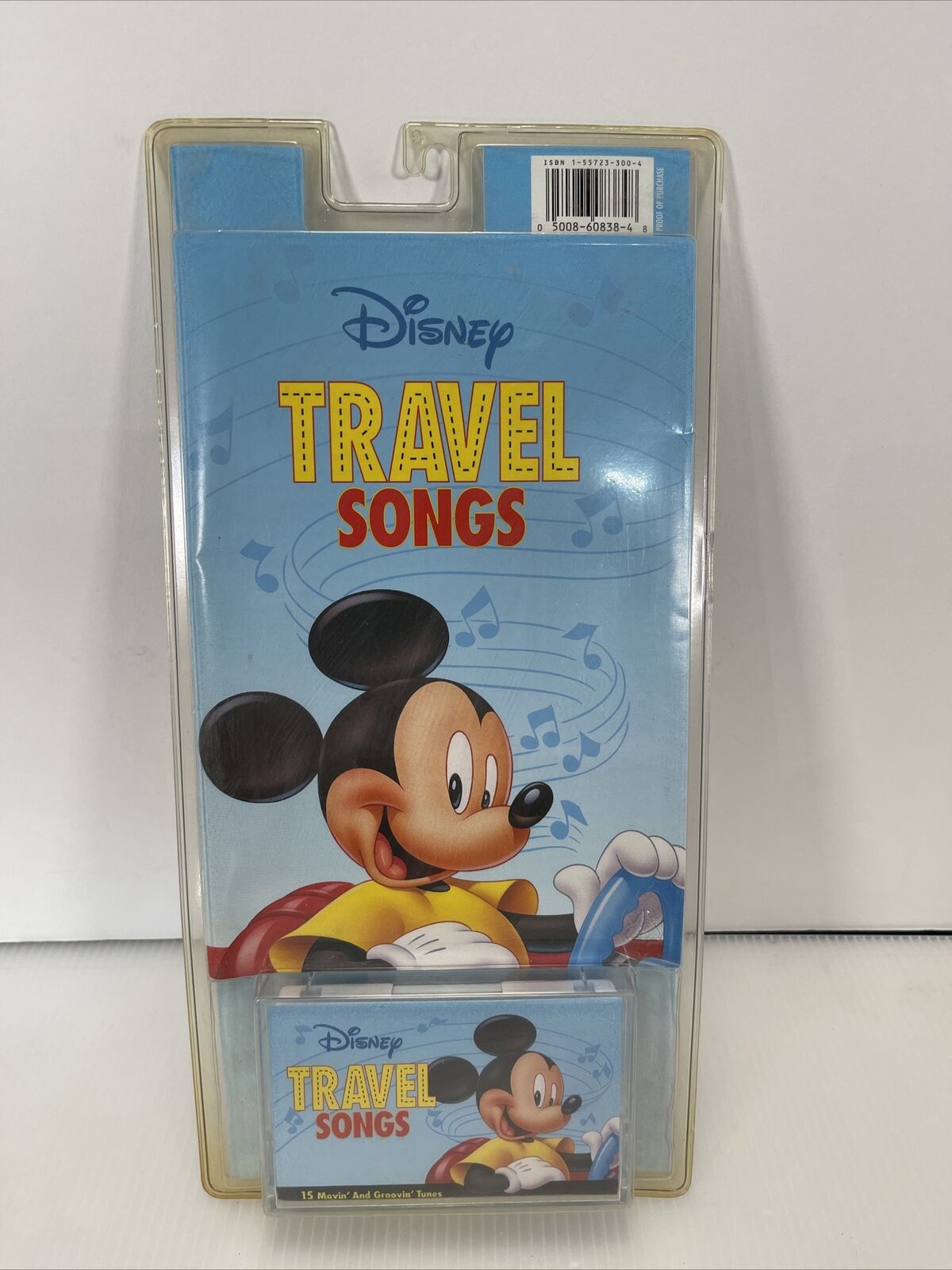 Vintage Disney Travel Songs Cassette Tape Walt Disney Records 1994 New