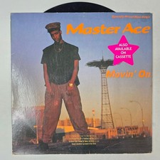 Master Ace - Movin' On Maxi-Single Record 1990 Cold Chillin' Hip Hop 33 RPM picture