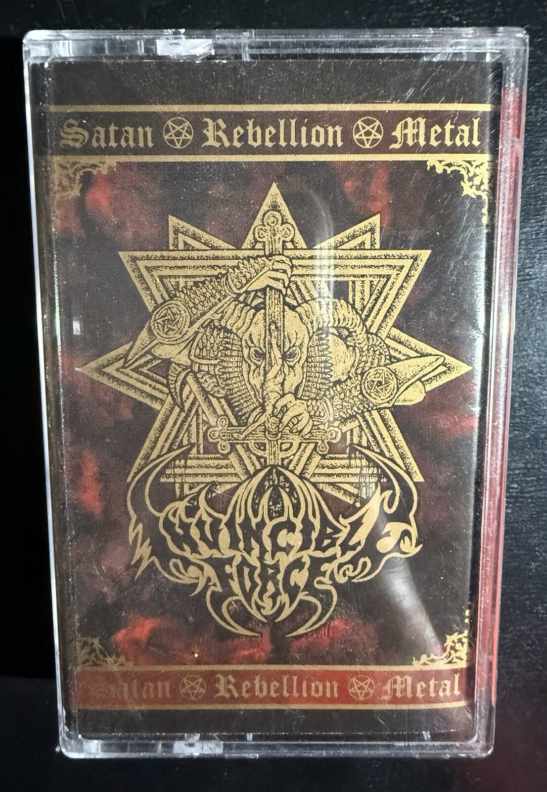 Invincible Force - Satan Rebellion Metal tape \