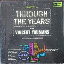 Vinyl Record - 33 RPMs - Through the Years with Vincent Youmans - Evergreen picture