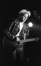 Singer bassist Aimee Mann is shown at a live concert appearance wi- Old Photo picture