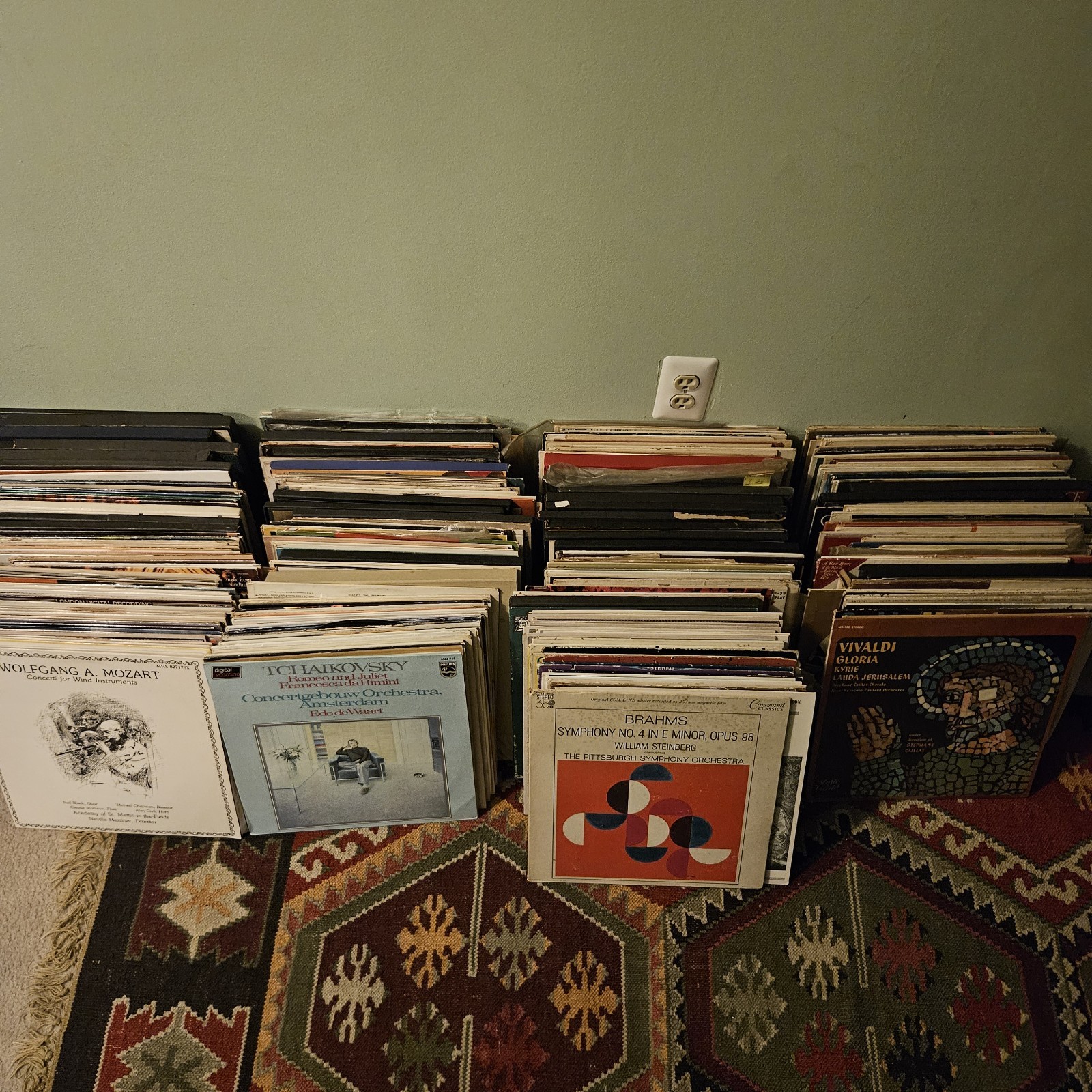 Lot of 15 Classical Starter LP Vinyl Records Most appear seldom played