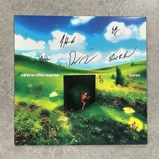 Rainbow Kitten Surprise SIGNED Bones Black Vinyl LP - Autographed On Cover picture