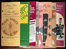 1970s Alvarez Yairi, Electra Guitar & Crate Amp Catalogs Flyers  Dealer Invoices picture