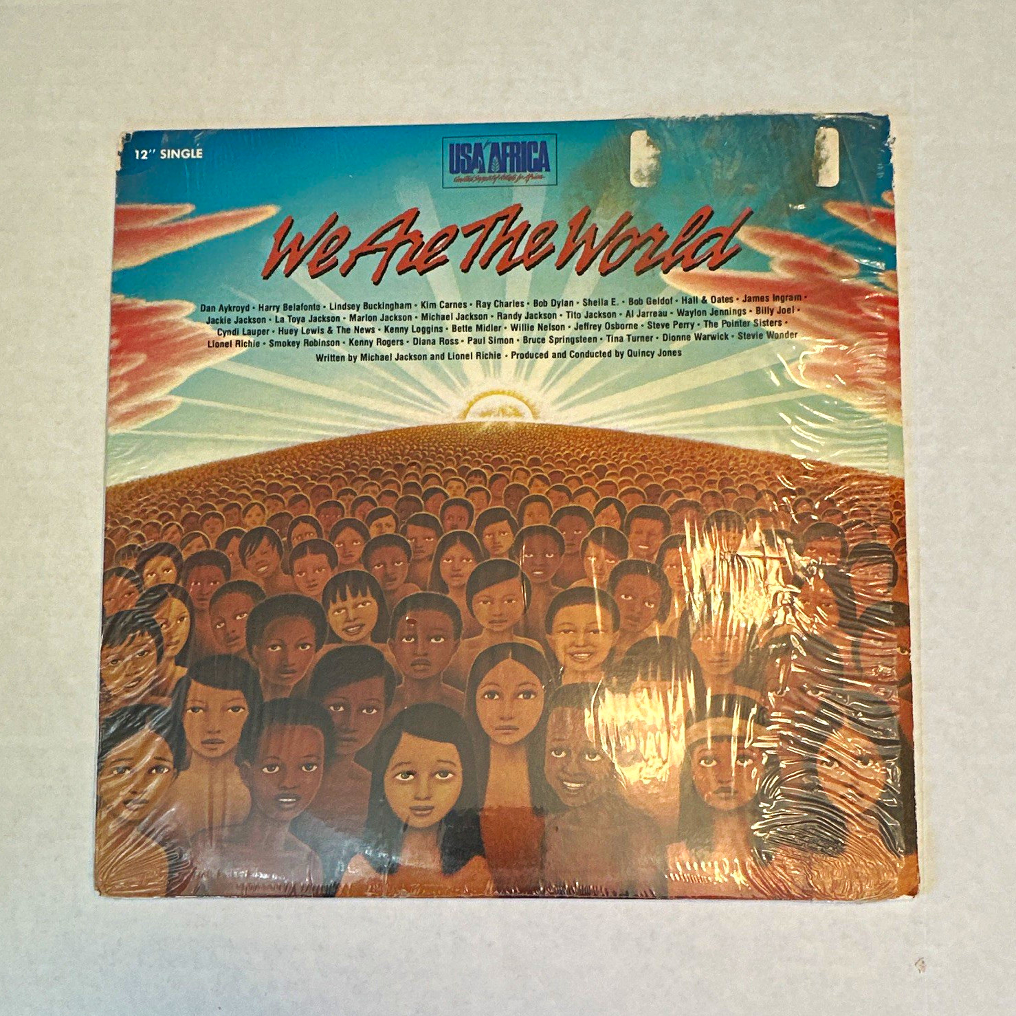 USA for Africa We Are The World *SHRINK WRAP*12