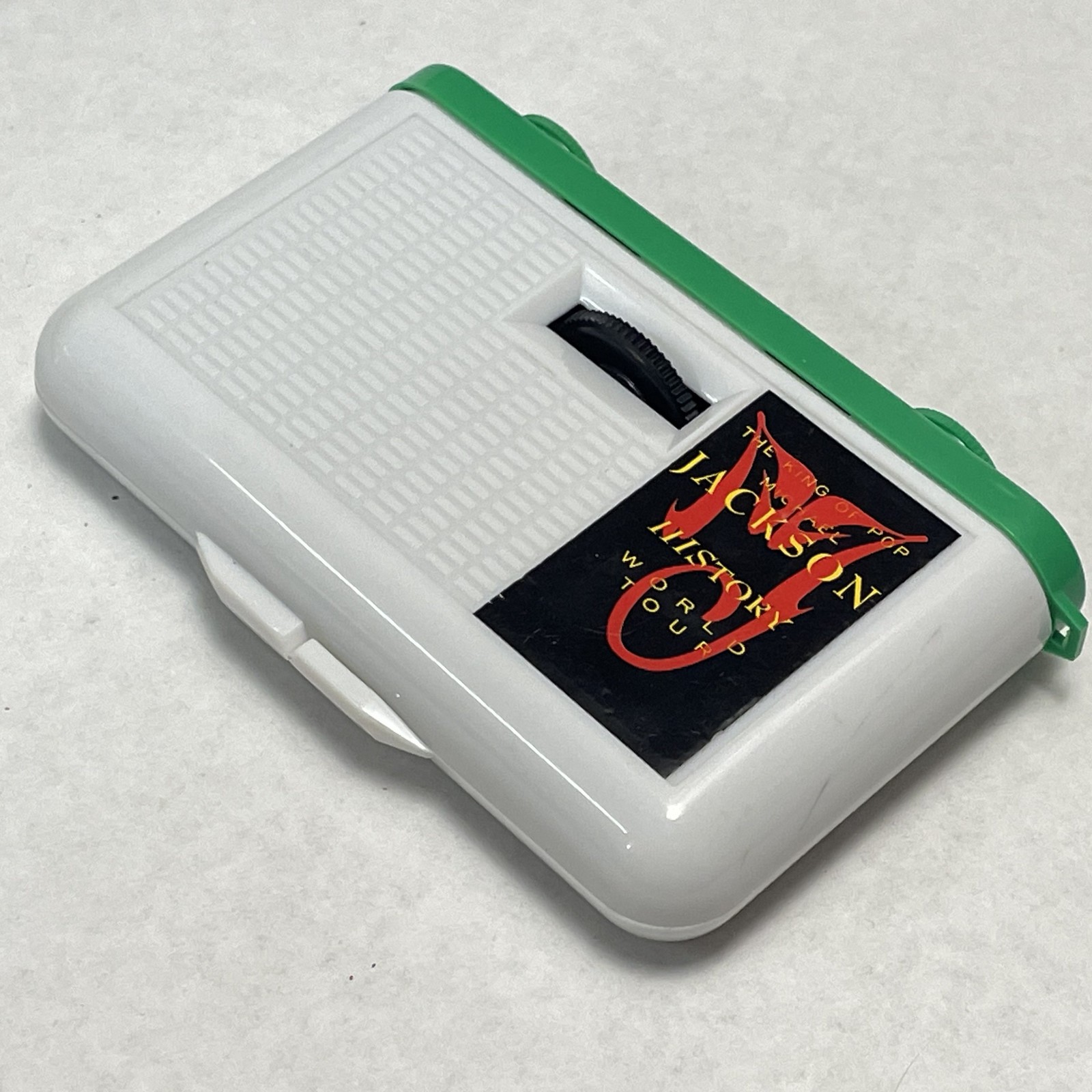 Awesome Vintage Michael Jackson History World Tour Binoculars - White/Green