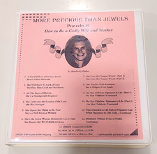 Kimberly Hahn More Precious Than Jewels (Proverbs 31) Cassette Set Of 12 Vintage picture