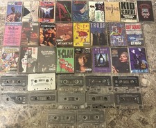 VTG 80s-90s Hip Hop Rap Cassette Tape LOT OF 37SNOOP-NAS-UMCS-TRIBE CALLED QUEST picture