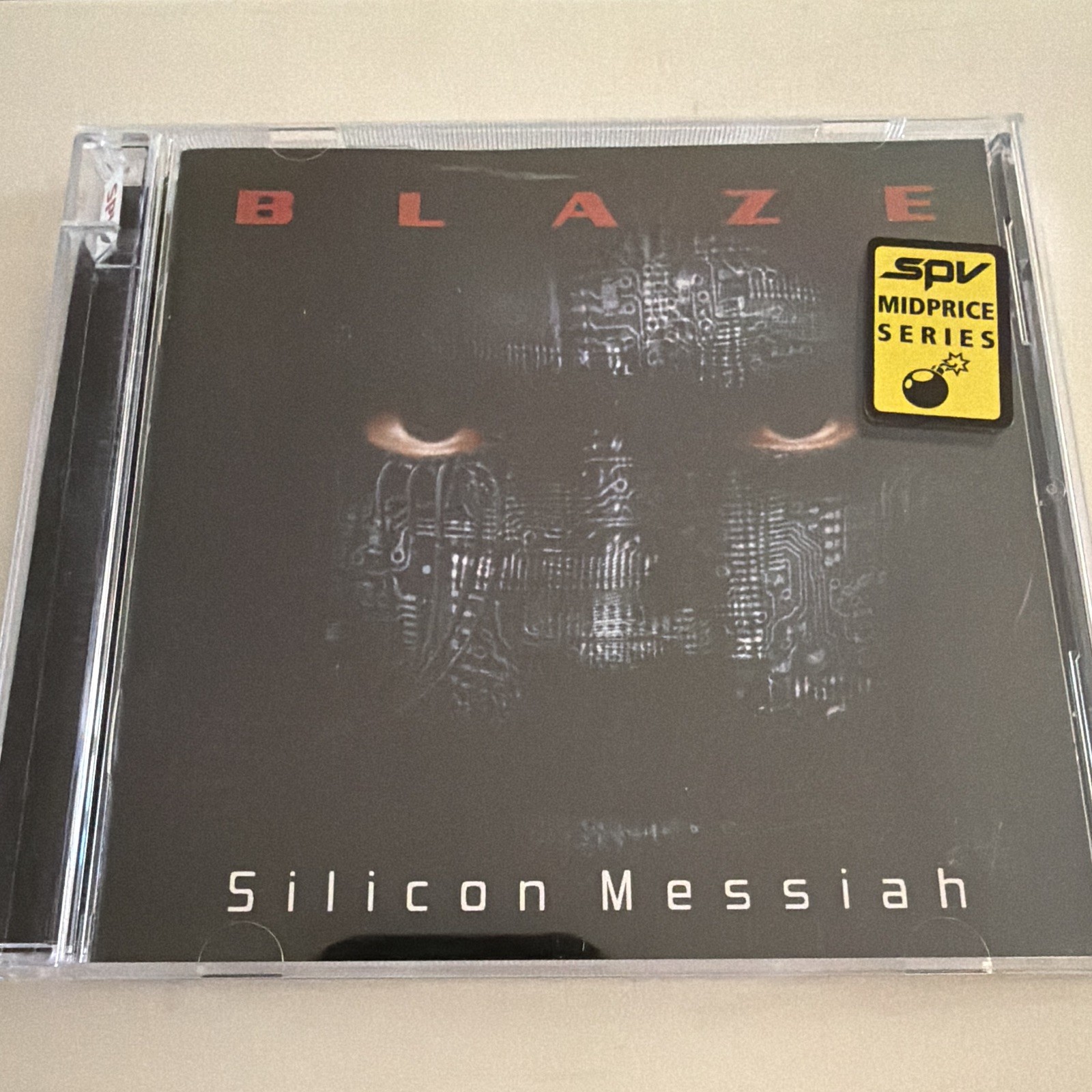 Blaze Silicon Messiah CD Album 2000 Steamhammer Midprice Series SPV 085-21782