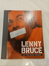 LENNY BRUCE-Let The Buyer Beware~6 CD & BOOK BOX SET~HARDCOVER~SHOUT~Comedy picture