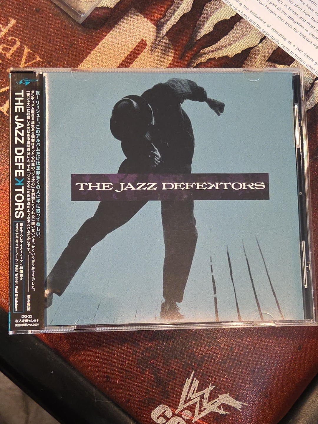 The Jazz Defektors Japan CD w OBI DG-22 Acid Jazz Paul Weller Liner Notes