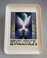 Vintage 1990s Music City Marketing WOODSTOCK 94 Melamine Rolling Tray - Japan picture