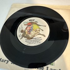 McCartney & McCartney - Mary Had A Little Lamb/Little Woman Love - Apple Records picture