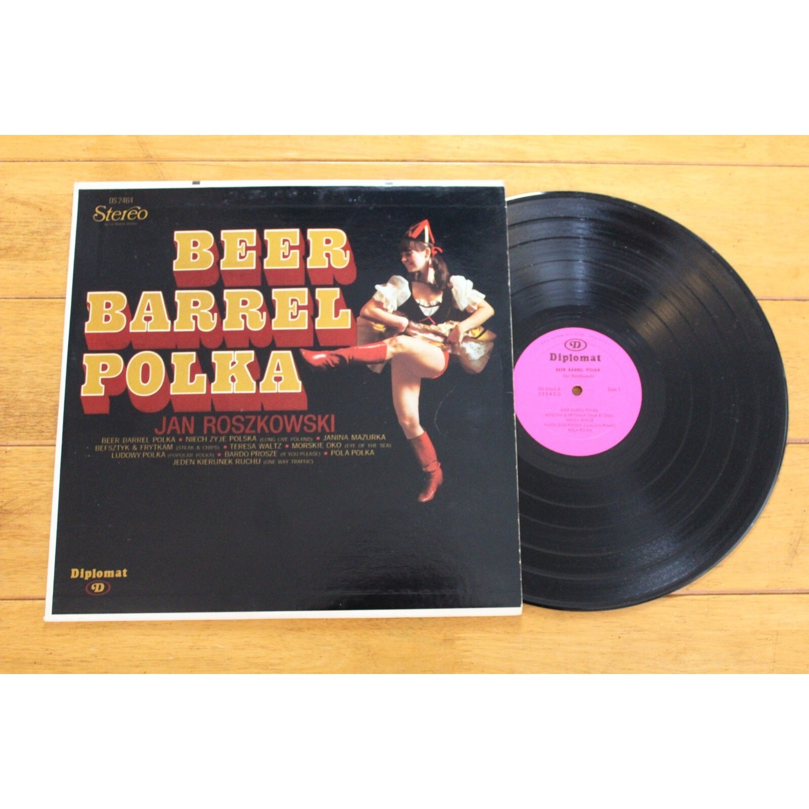 JAN ROSZKOWSKI - BEER BARREL POLKA LP 12