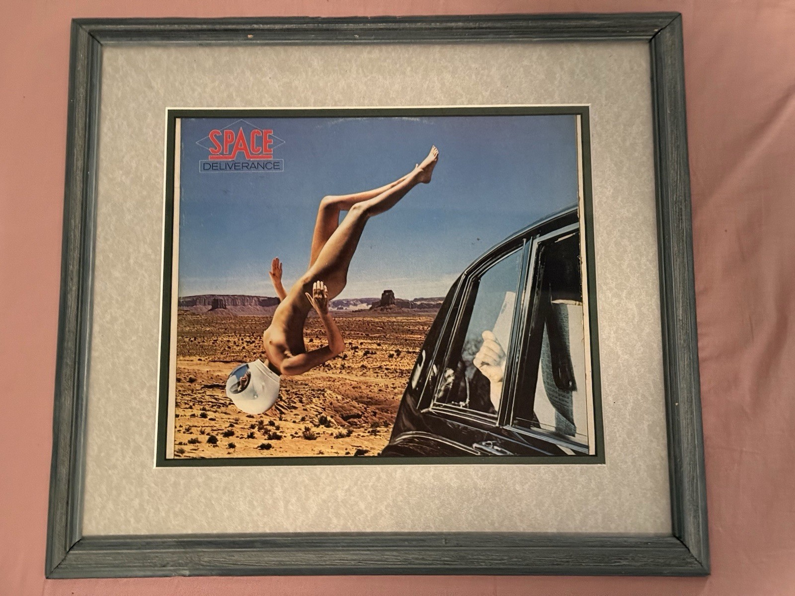 SPACE – DELIVERANCE (1977) VINTAGE VINYL LP – CUSTOM FRAMED DISPLAY