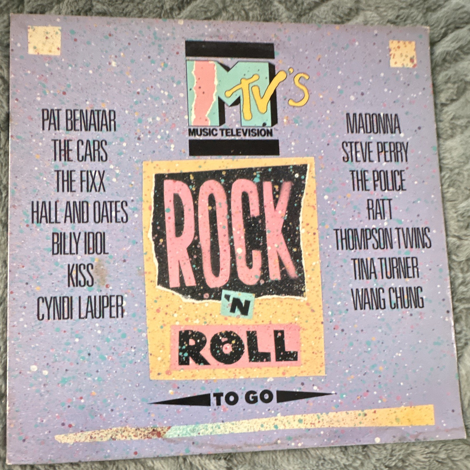 MTV\'s Rock \'N Roll to Go Various Original 1985 Elektra Records LP 60399