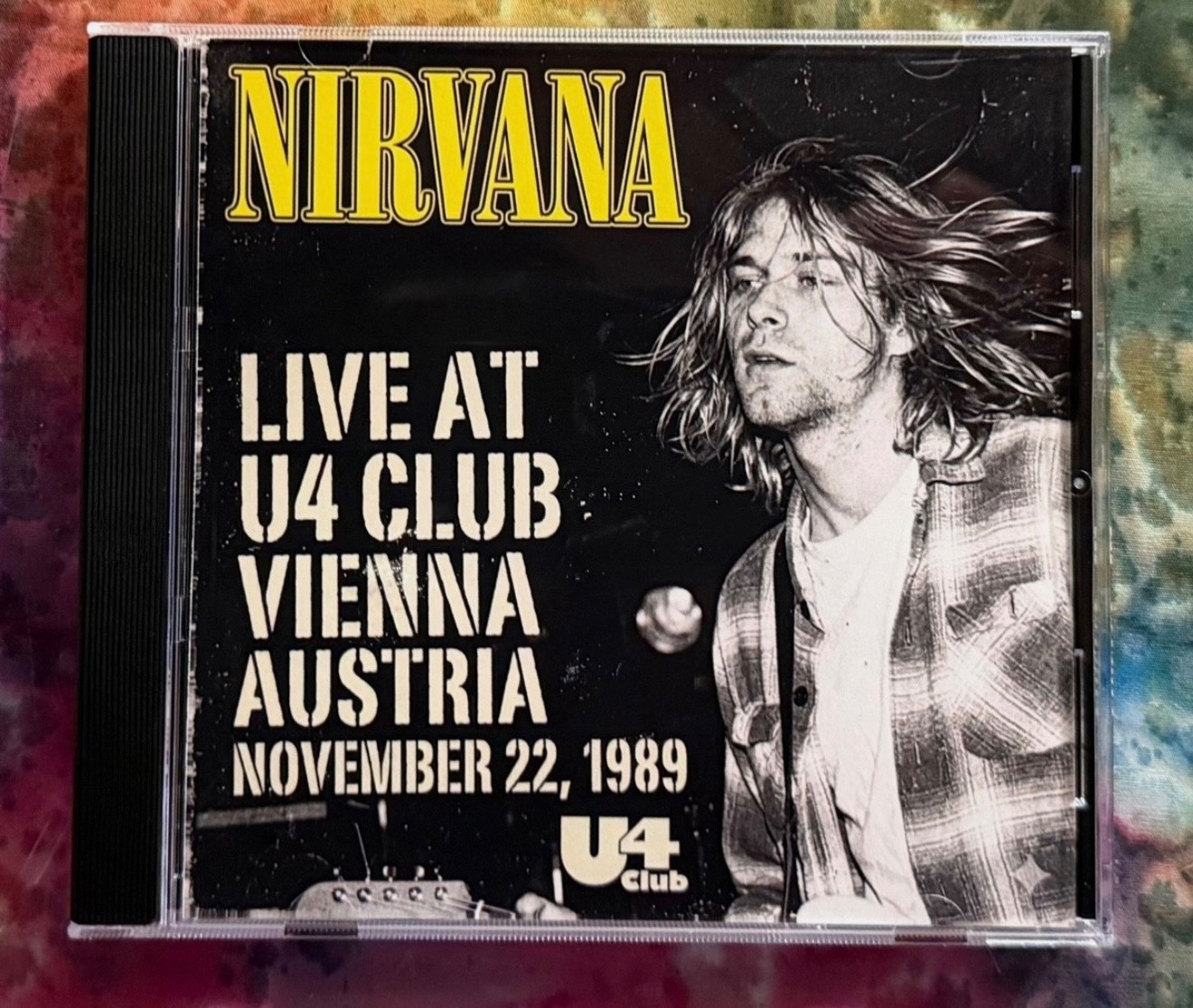 Nirvana U4 Club Vienna Austria 11-22-1989 Live Soundboard German Import