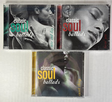 Time Life CLASSIC SOUL BALLADS  6 CD Lot ~ 3 2CD Sets 90 Smooth R&B & Soul Hits picture