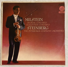 NATHAN MILSTEIN Violin Concerto DVORAK Glazounov STEINBERG Capitol 1st Pressing picture