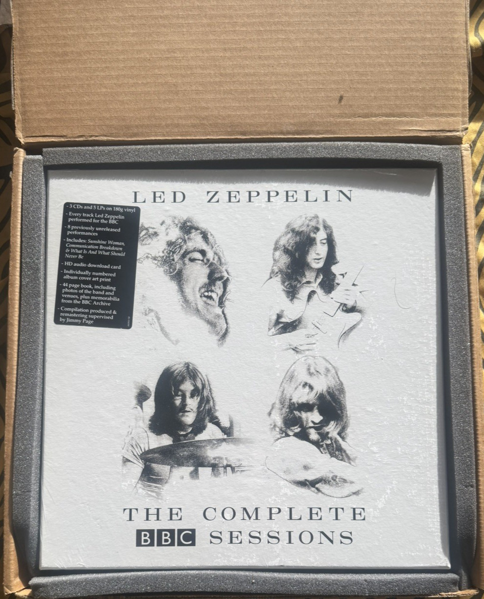🎸LED ZEPPELIN: THE COMPLETE BBC SESSIONS/SUPER DELUXE/MINT & SEALED/FREE SHIP🎸