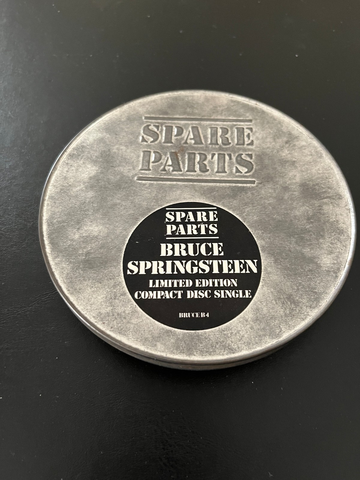 BRUCE SPRINGSTEEN SPARE PARTS LIMITED EDITION CD IN A CAN