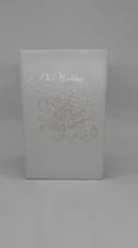 Hallmark Our Wedding VHS Video Keepsake Memory Case White Embossed picture