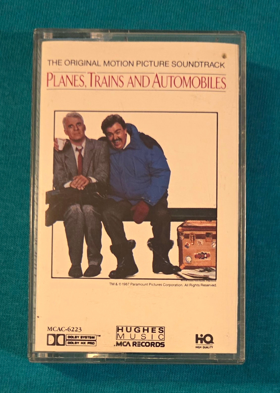 PLANES, TRAINS AND AUTOMOBILES Soundtrack Cassette - *Tested, Plays Great