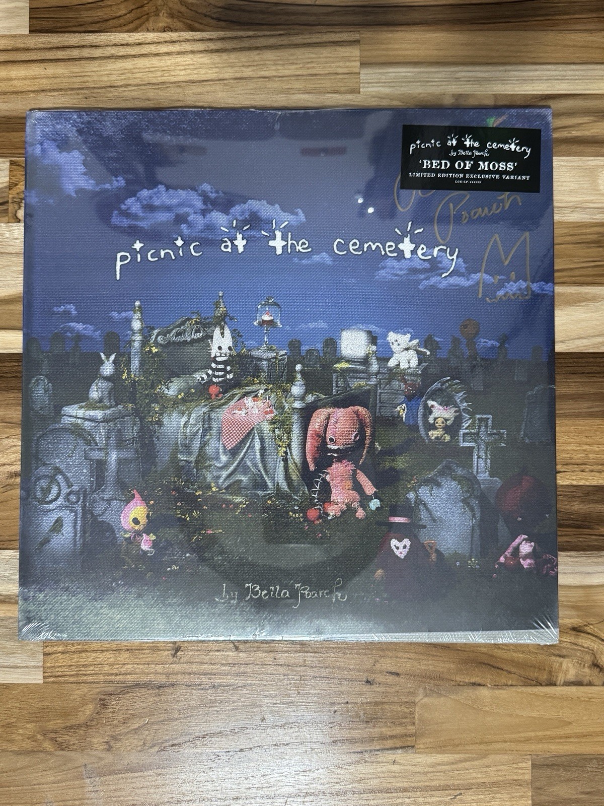 SIGNED COVER - Bella Poarch - Picnic at the Cemetery Vinyl Record *SHIPS NOW* ✨
