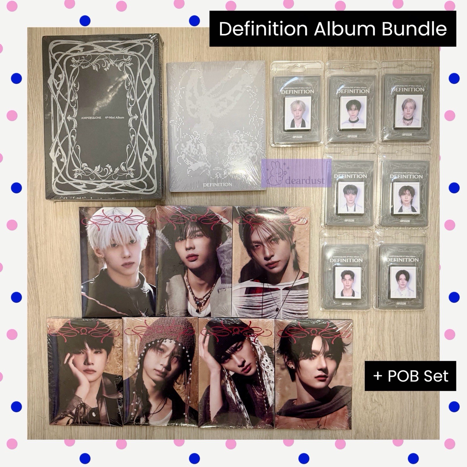 [Official Sealed] Ampers&One DEFINITION Album Bundle Set (Retail Value: $175)