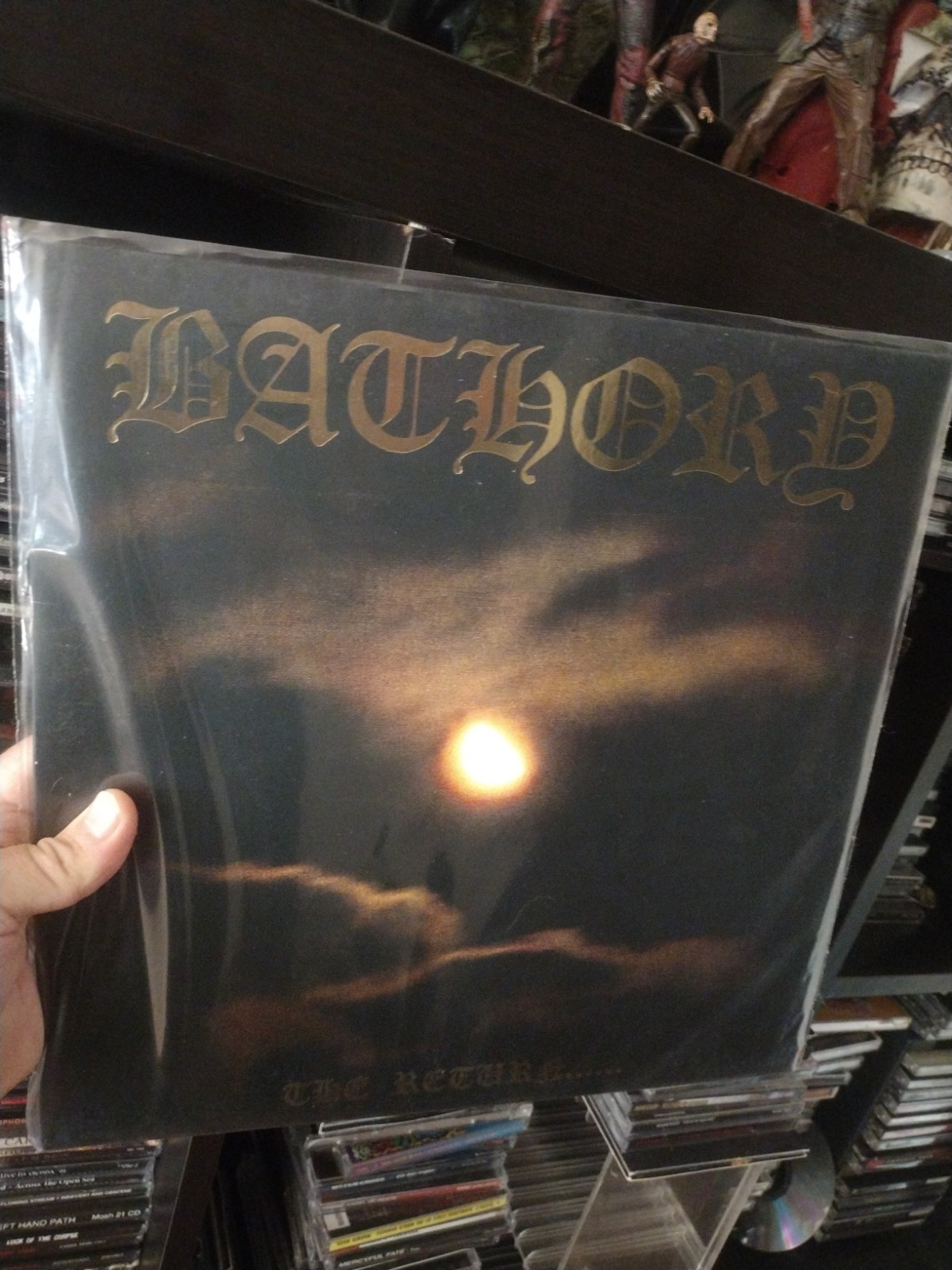 Bathory- The Return LP Orange Vinyl Record Imported Limited Edition, Black Metal