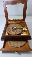 Vintage Mr.Christmas Musical Bell Symphonium Music Box With 15 Discs. picture
