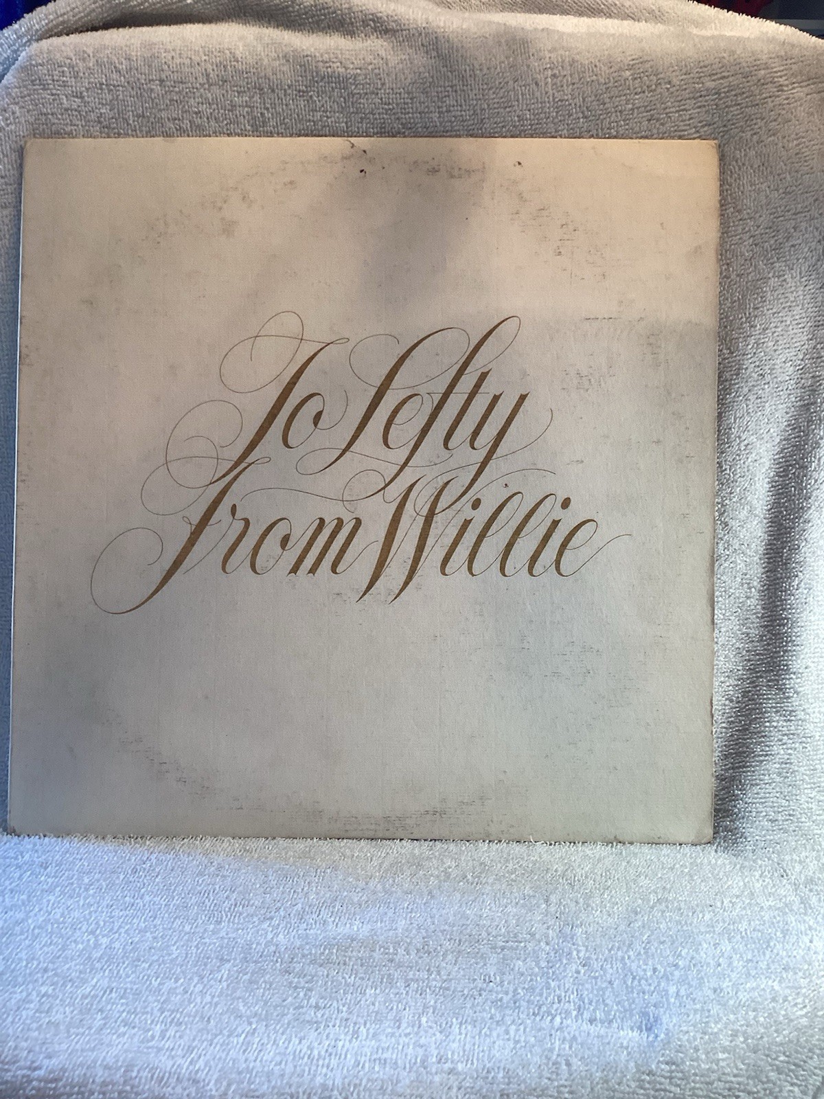 Willie Nelson “To Lefty From Willie “ Columbia Records 1977 CBS Inc KC 34695