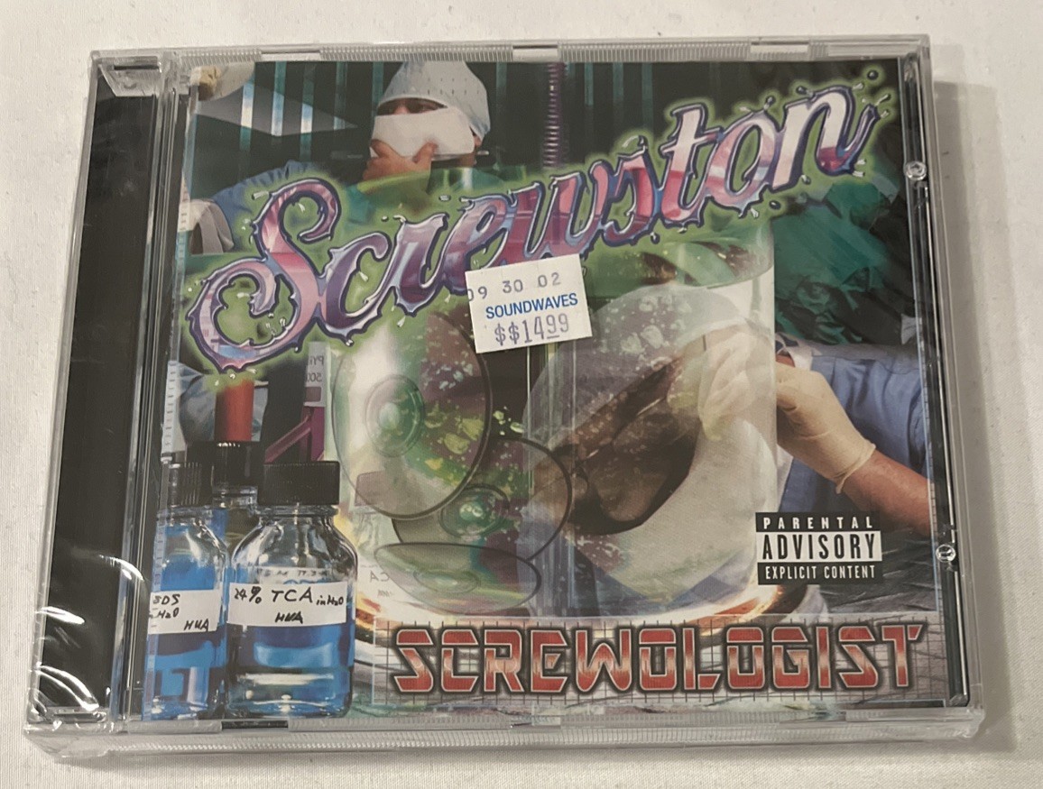 Screwologist by Screwston (CD, 2002) Still Sealed