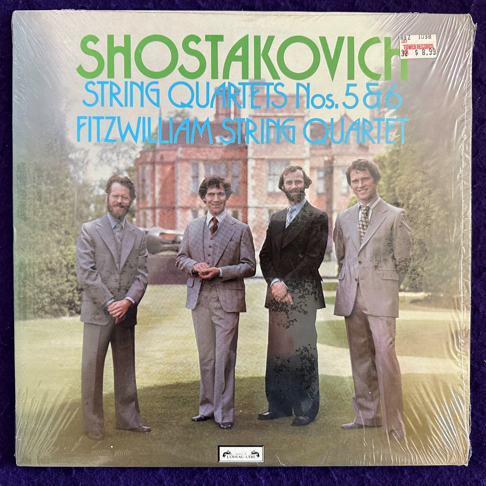 NM SHOSTAKOVICH String Quartets No 5-6 FITZWILLIAM QUARTET L\'Oiseau-Lyre DSLO 29
