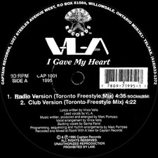 VLA - I Gave My Heart / We Won't Let Each Other Go (12
