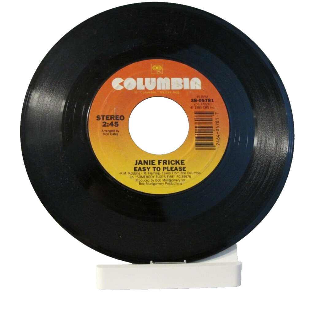 45 RECORD - JANIE FRICKE - EASY TO PLEASE                 