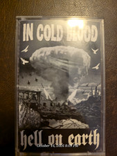 In Cold Blood Hell On Earth Cassette 1998 Victory Records VR68 Clevo Hardcore picture