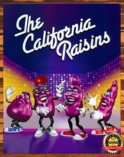 The California Raisins - Restored - Metal Sign 11 x 14 picture