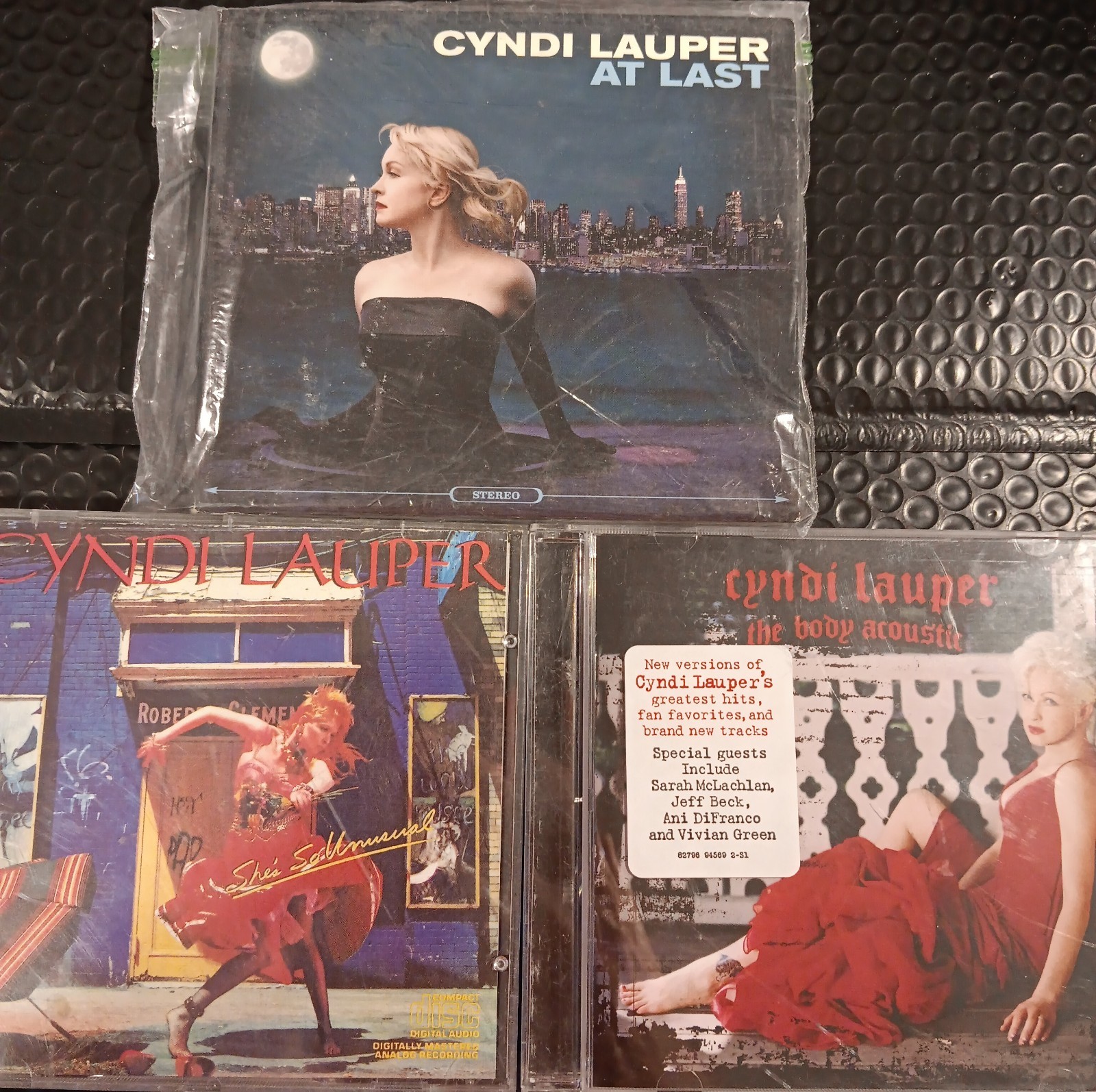 CYNDI LAUPER 3 CD Lot Ebay\'s Retro Specialist-So Unusual-Body Acoustic- At last