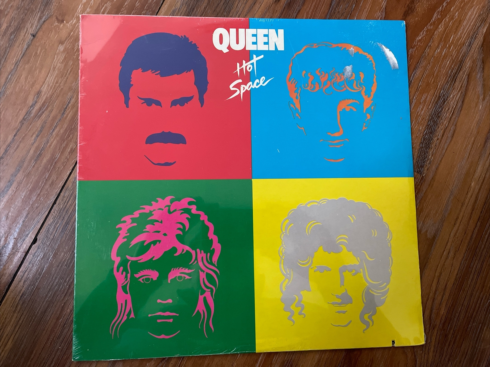 Queen – Hot Space 1982 Elektra E1-60128 Sealed Vinyl NM Under Pressure