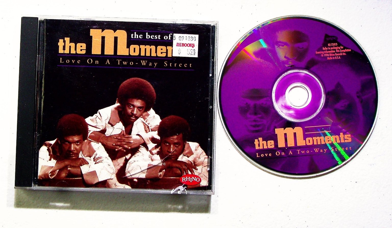 The Moments – Love On A Two-Way Street CD 1996 Soul R&B Rhino Records