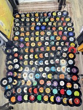 Large 174 Lot of 45 RPM Records 7