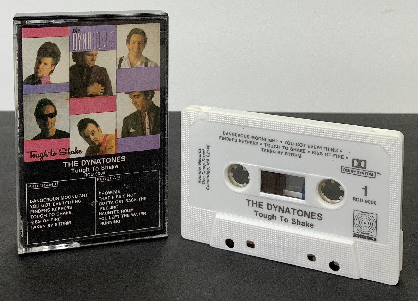 The Dynatones Tough To Shake Cassette Tape 11 Tracks 1985 Rounder Records